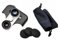 4-IN-ONE Lens is Perfect for the Samsung N7100 That Includes Fisheye, Telephoto and Macro Lenses